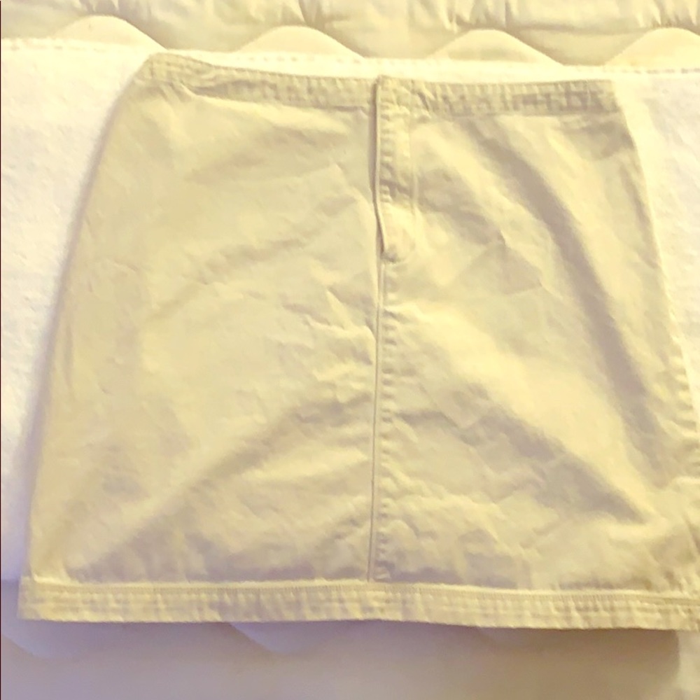 J CREW above knee tan skirt